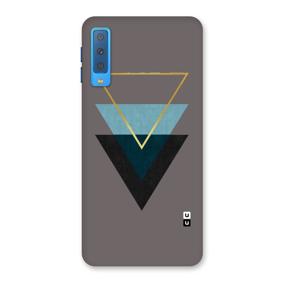 Pastel Triangle Back Case for Galaxy A7 (2018)