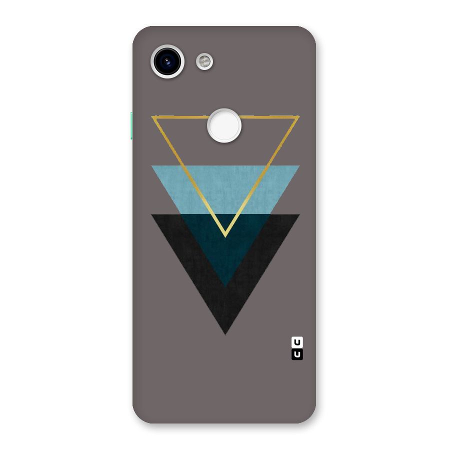 Pastel Triangle Back Case for Google Pixel 3