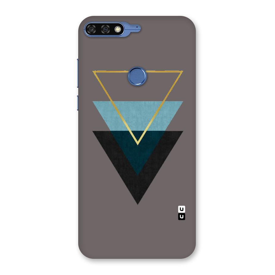 Pastel Triangle Back Case for Honor 7C