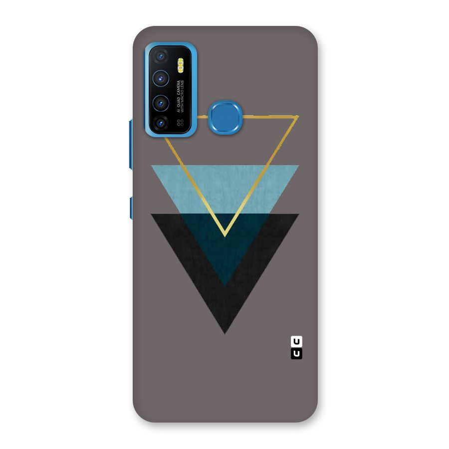 Pastel Triangle Back Case for Infinix Hot 9