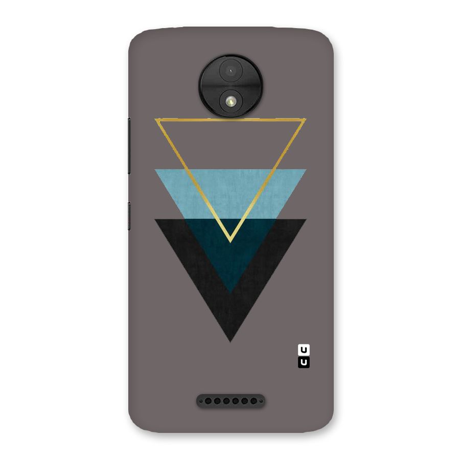 Pastel Triangle Back Case for Moto C