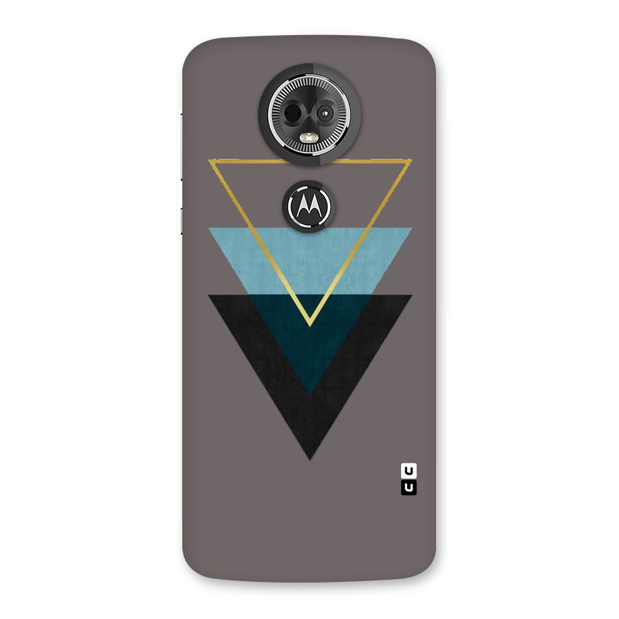 Pastel Triangle Back Case for Moto E5 Plus