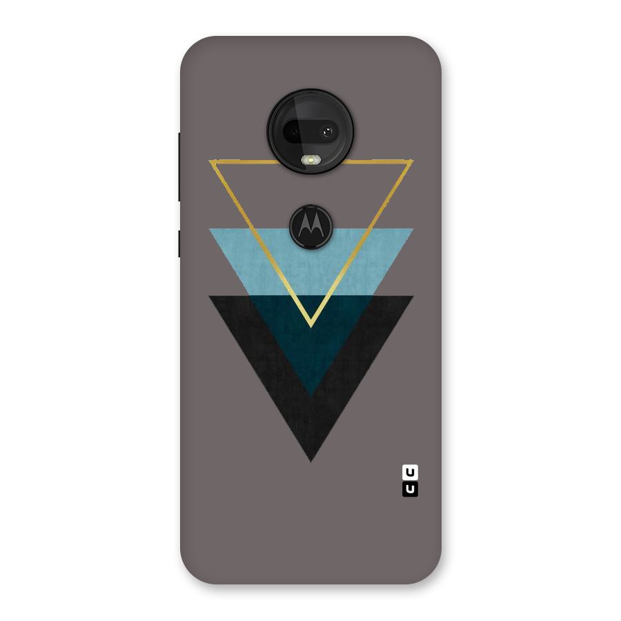 Pastel Triangle Back Case for Moto G7