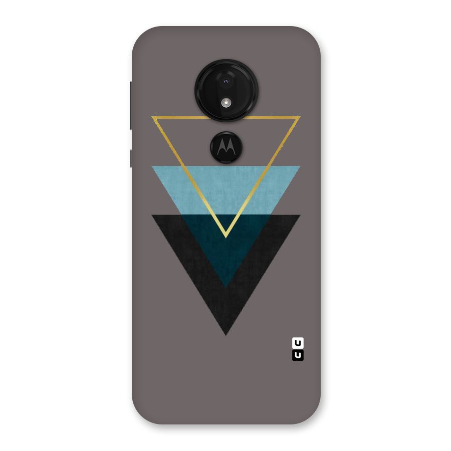 Pastel Triangle Back Case for Moto G7 Power