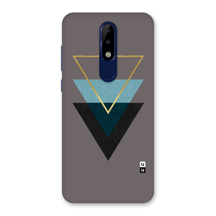 Pastel Triangle Back Case for Nokia 5.1 Plus