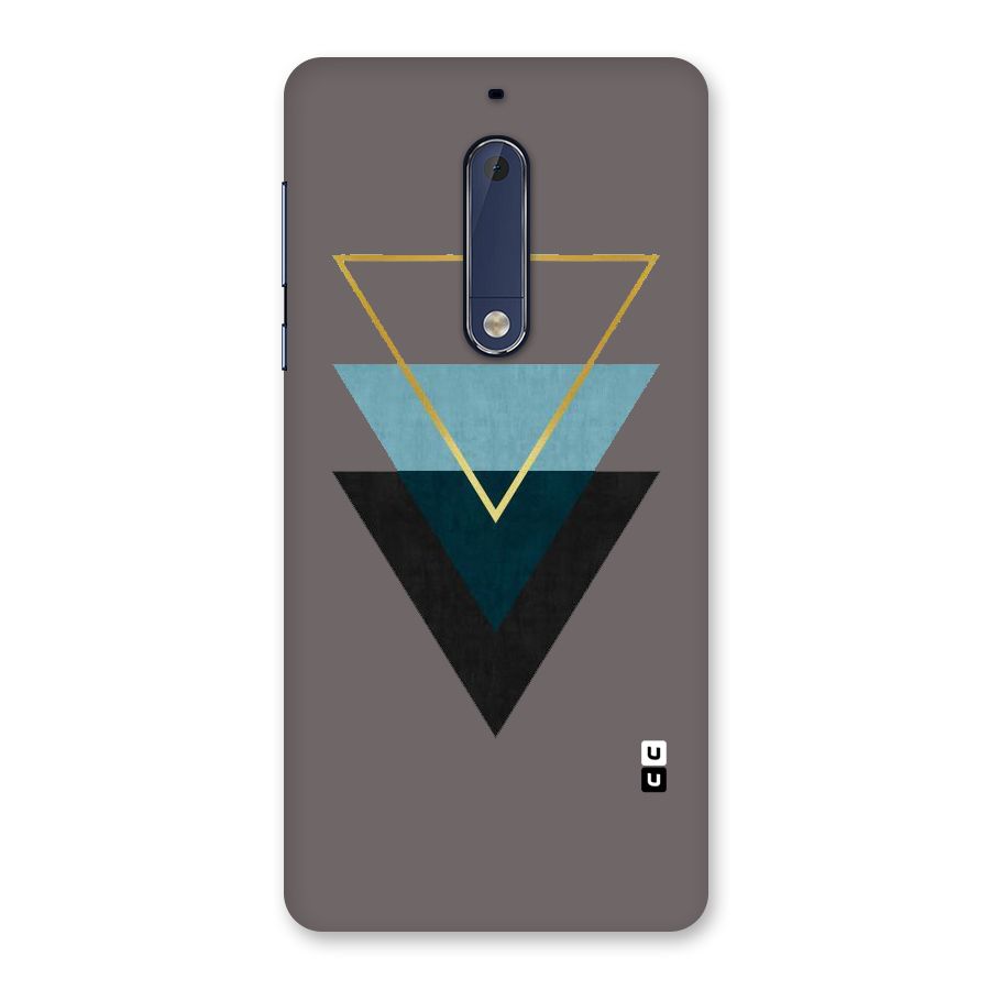 Pastel Triangle Back Case for Nokia 5