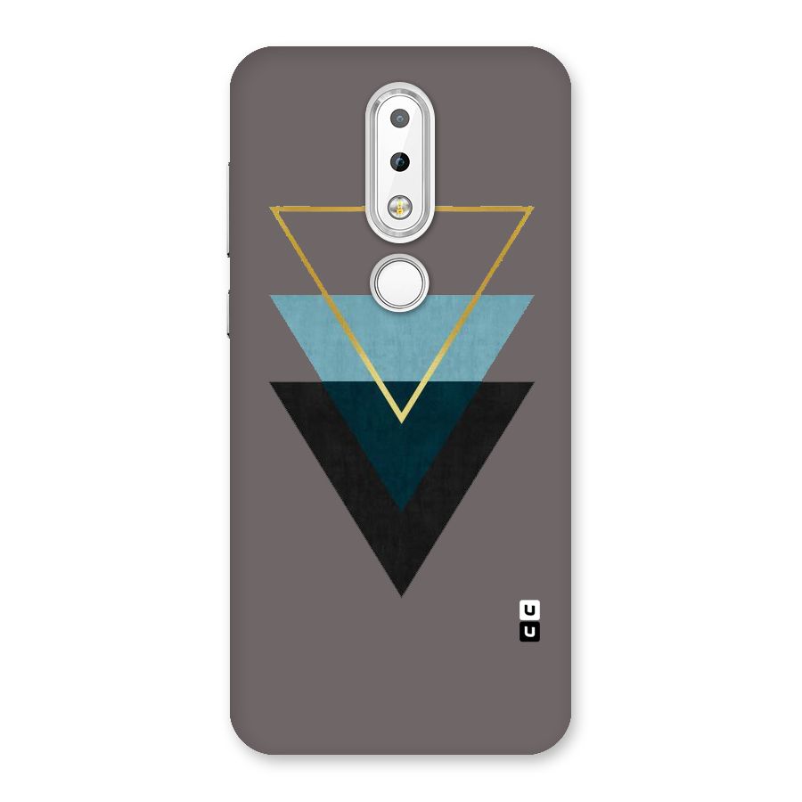 Pastel Triangle Back Case for Nokia 6.1 Plus