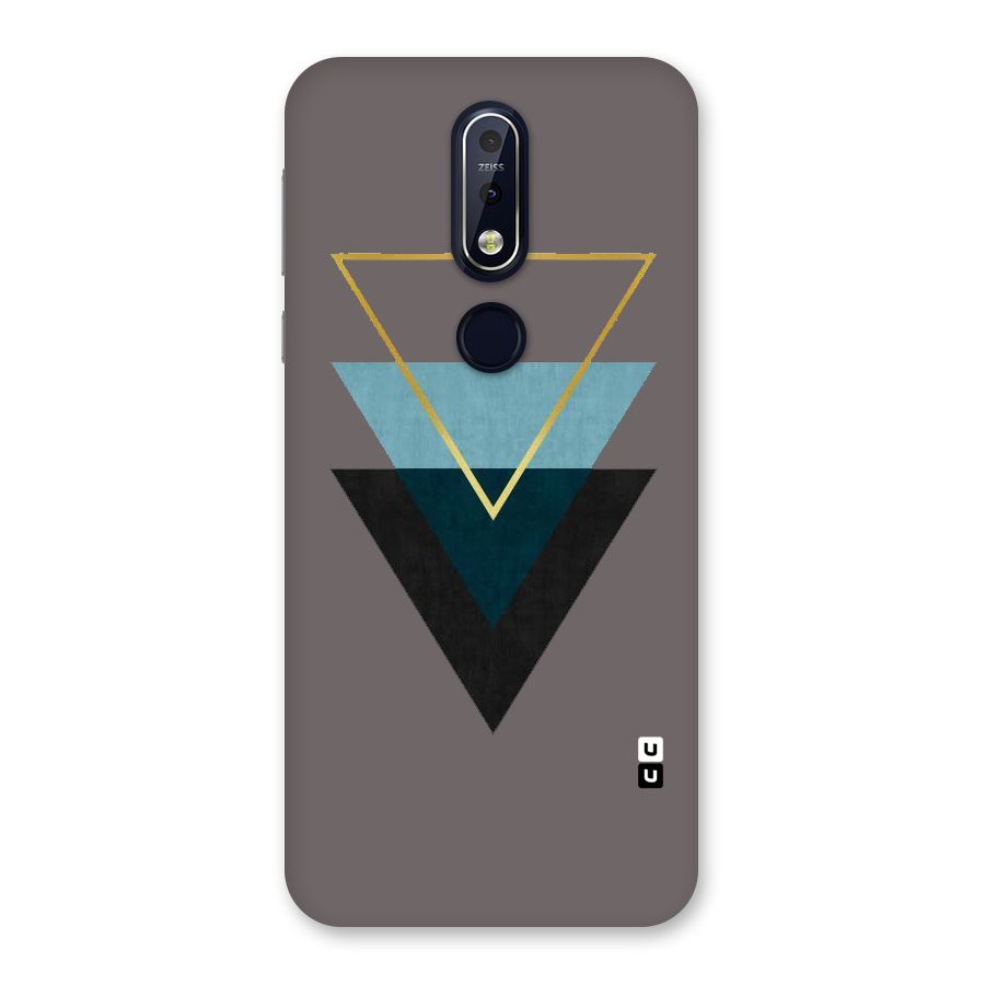 Pastel Triangle Back Case for Nokia 7.1
