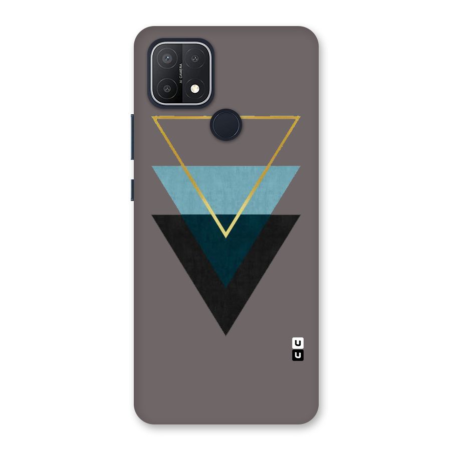 Pastel Triangle Back Case for Oppo A15