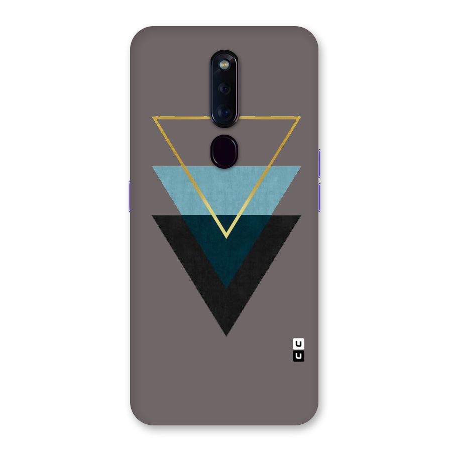 Pastel Triangle Back Case for Oppo F11 Pro