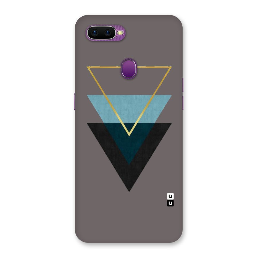 Pastel Triangle Back Case for Oppo F9