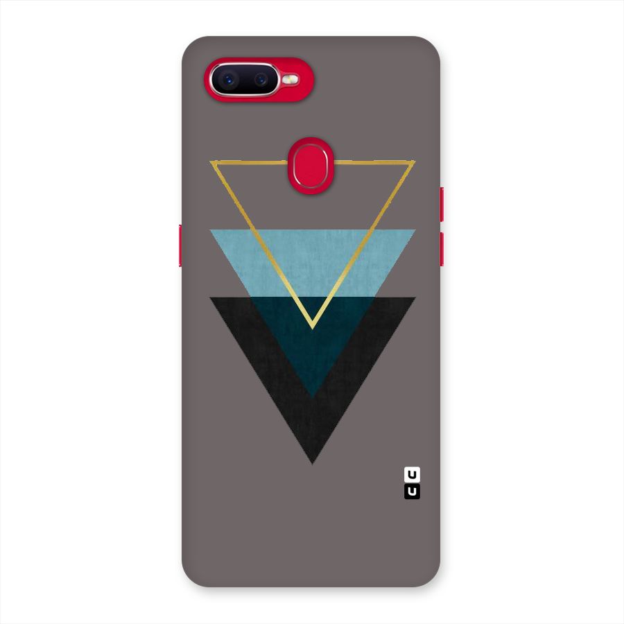 Pastel Triangle Back Case for Oppo F9 Pro