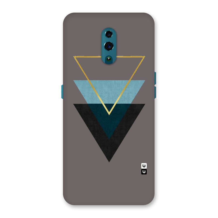Pastel Triangle Back Case for Oppo Reno