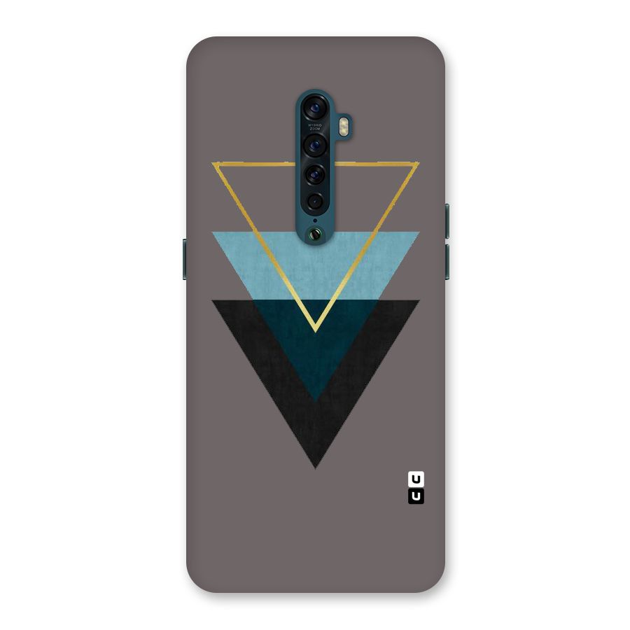 Pastel Triangle Back Case for Oppo Reno2