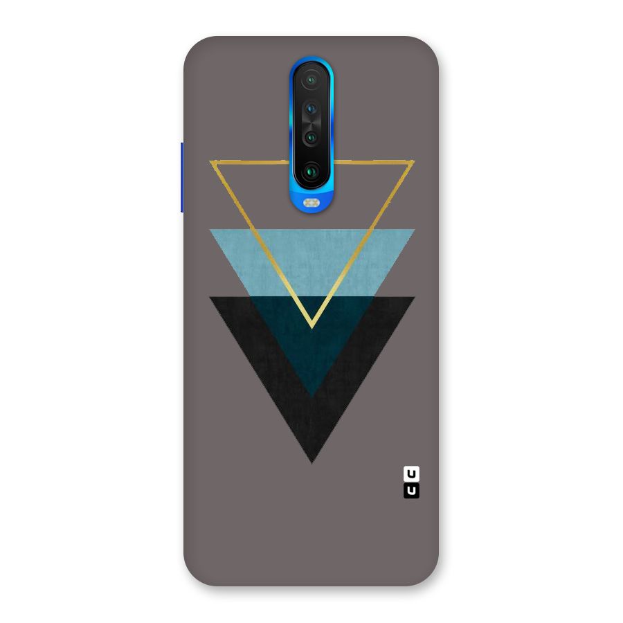 Pastel Triangle Back Case for Poco X2