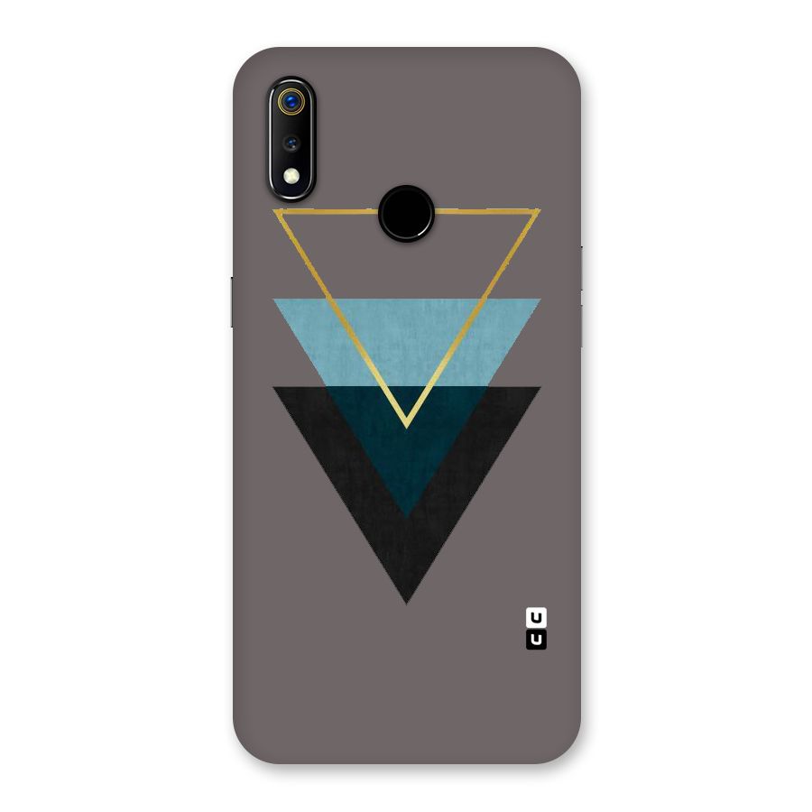 Pastel Triangle Back Case for Realme 3