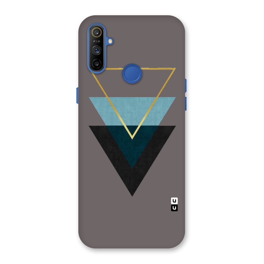 Pastel Triangle Back Case for Realme Narzo 10A