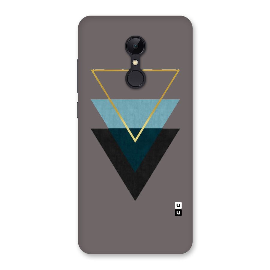 Pastel Triangle Back Case for Redmi 5