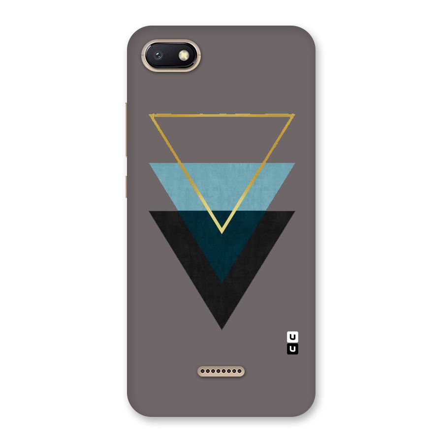 Pastel Triangle Back Case for Redmi 6A