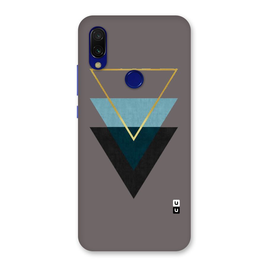 Pastel Triangle Back Case for Redmi 7
