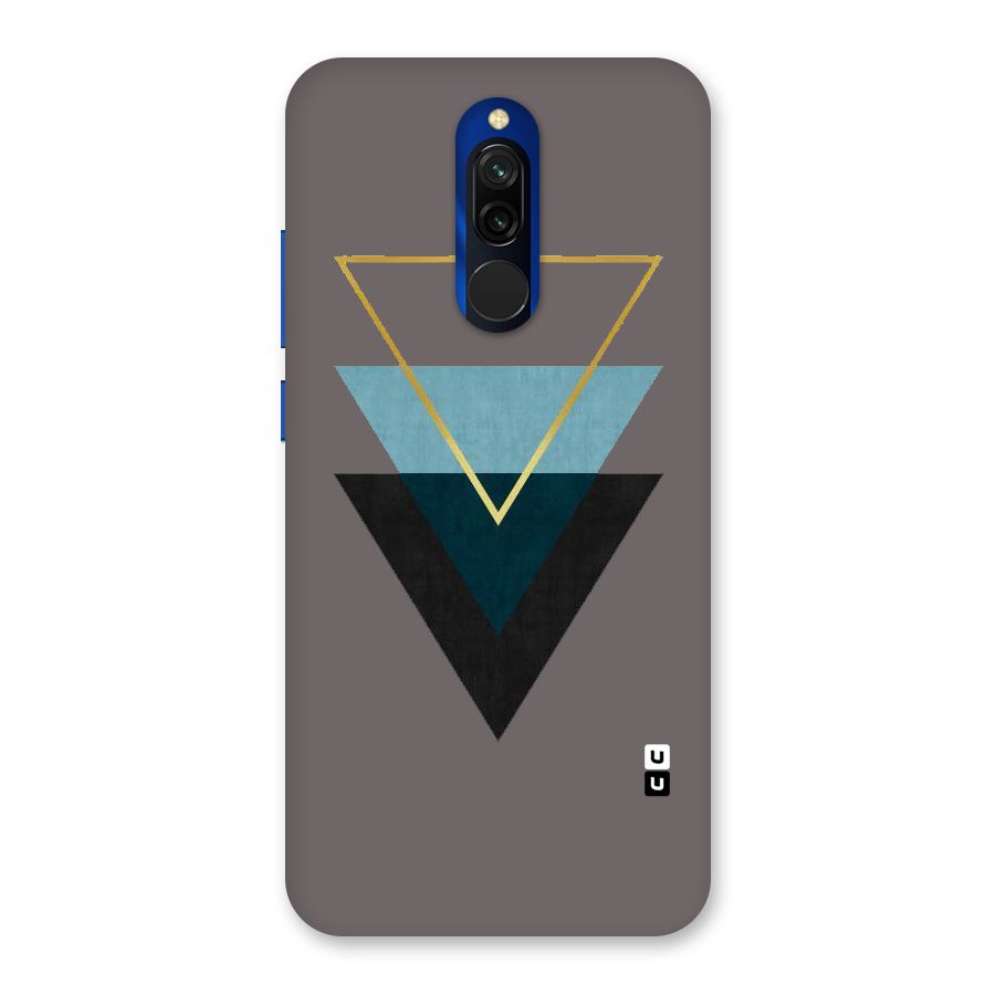 Pastel Triangle Back Case for Redmi 8
