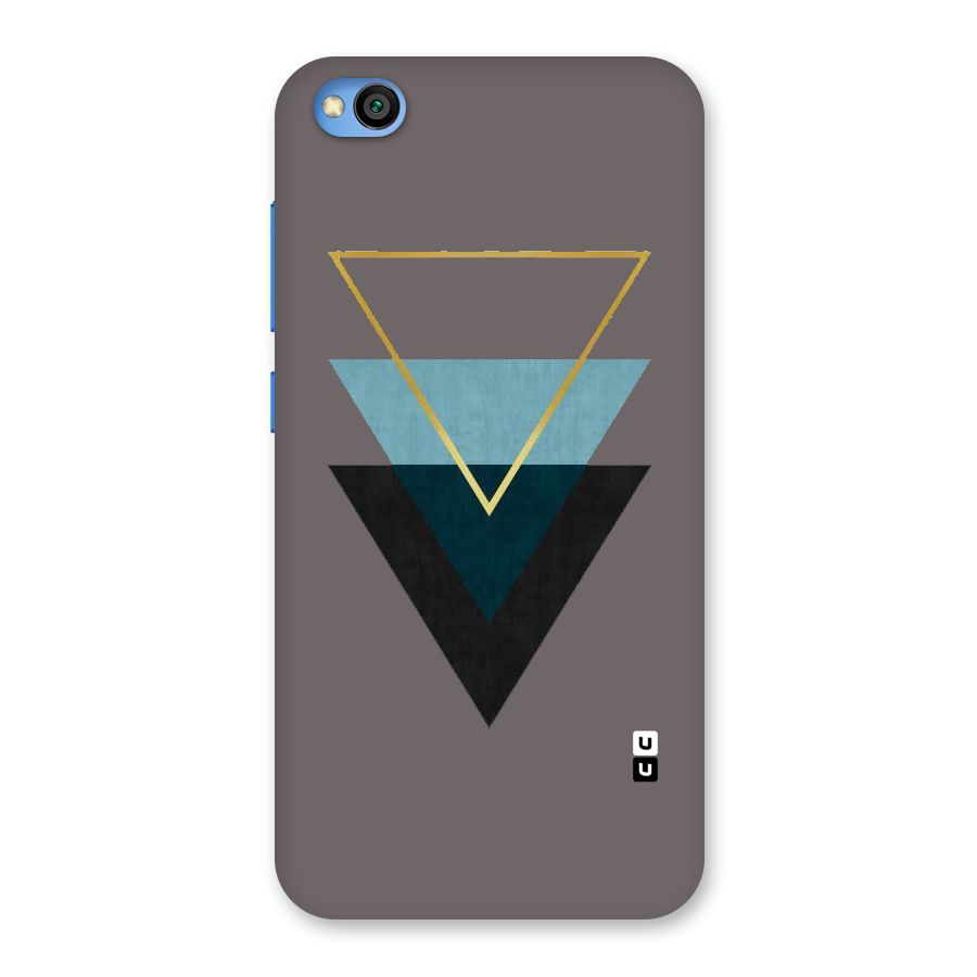 Pastel Triangle Back Case for Redmi Go