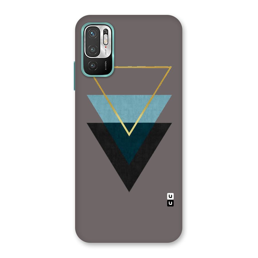 Pastel Triangle Back Case for Redmi Note 10T 5G