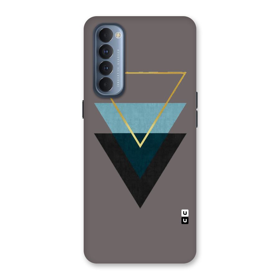 Pastel Triangle Back Case for Reno4 Pro