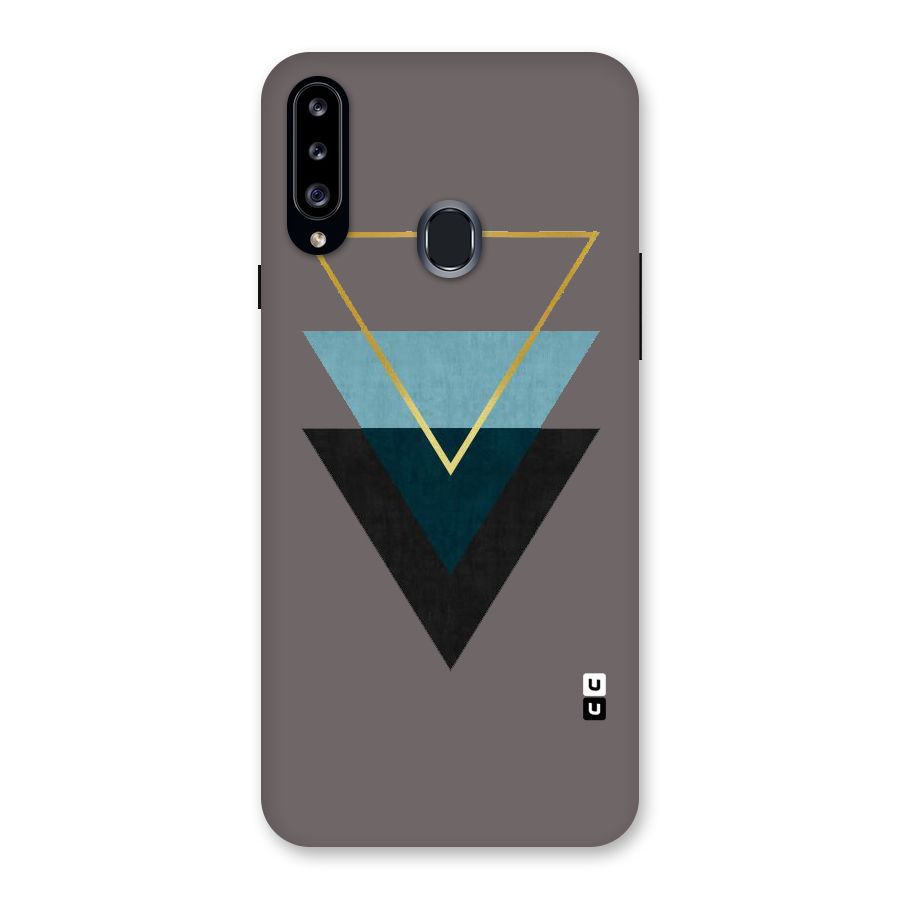 Pastel Triangle Back Case for Samsung Galaxy A20s