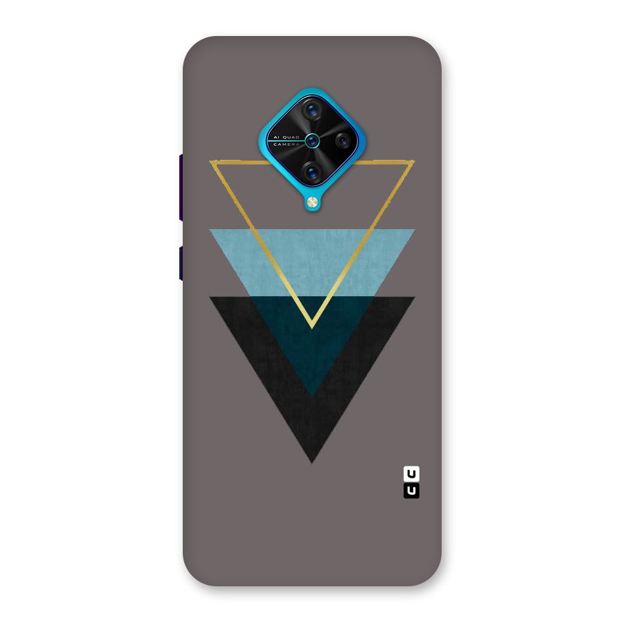 Pastel Triangle Back Case for Vivo S1 Pro
