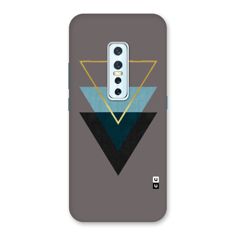 Pastel Triangle Back Case for Vivo V17 Pro