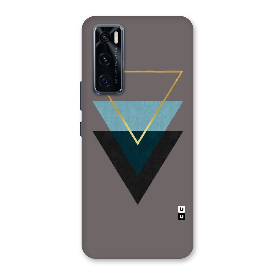 Pastel Triangle Back Case for Vivo V20 SE