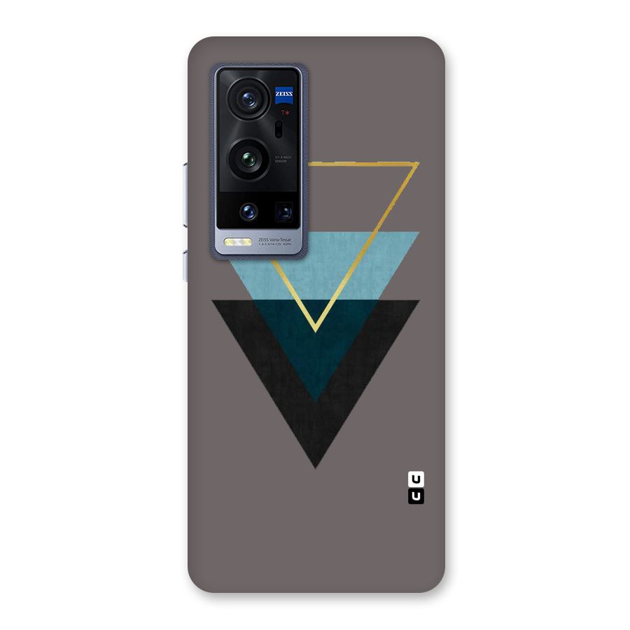 Pastel Triangle Back Case for Vivo X60 Pro Plus