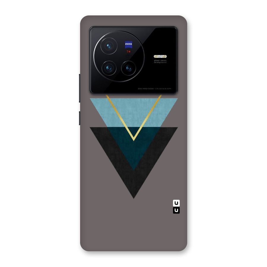 Pastel Triangle Back Case for Vivo X80