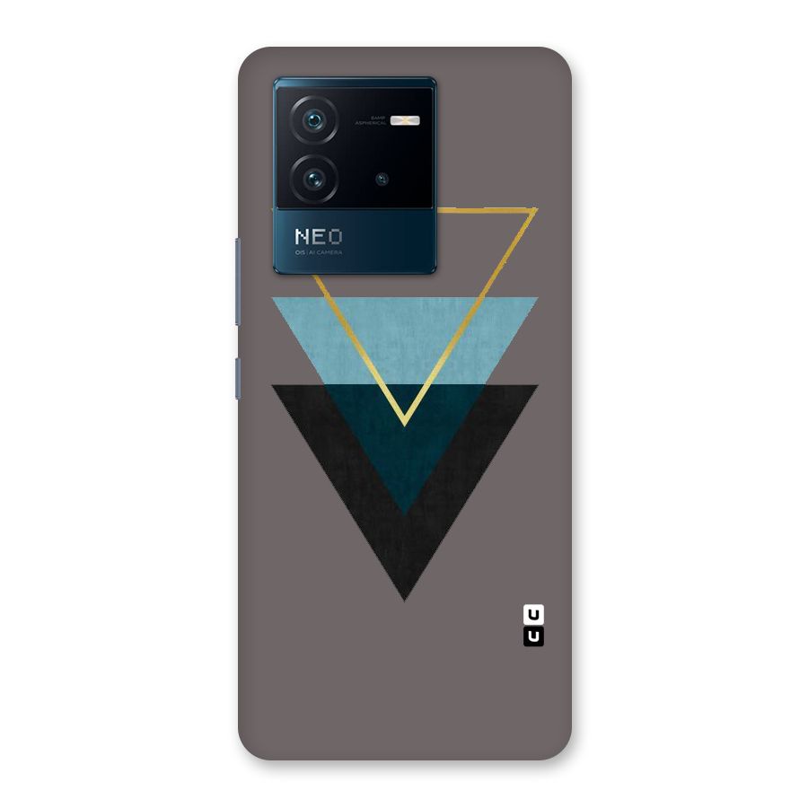 Pastel Triangle Back Case for Vivo iQOO Neo 6 5G