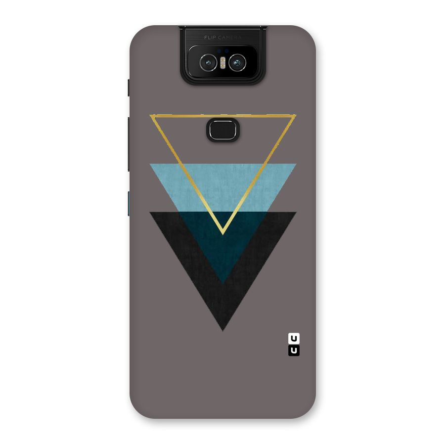 Pastel Triangle Back Case for Zenfone 6z