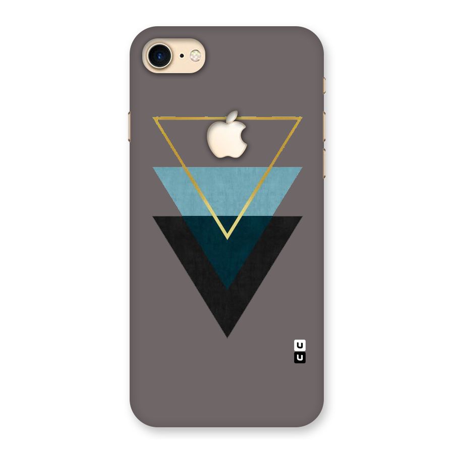 Pastel Triangle Back Case for iPhone 7 Apple Cut