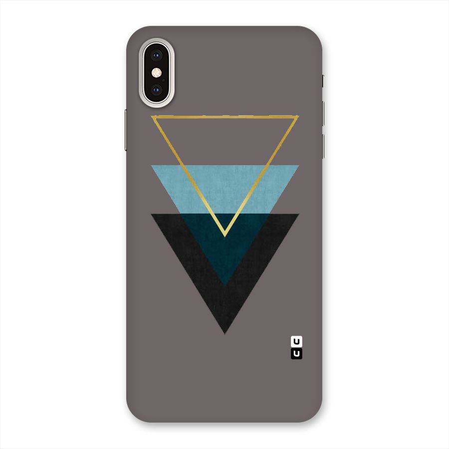 Pastel Triangle Back Case for iPhone XS Max