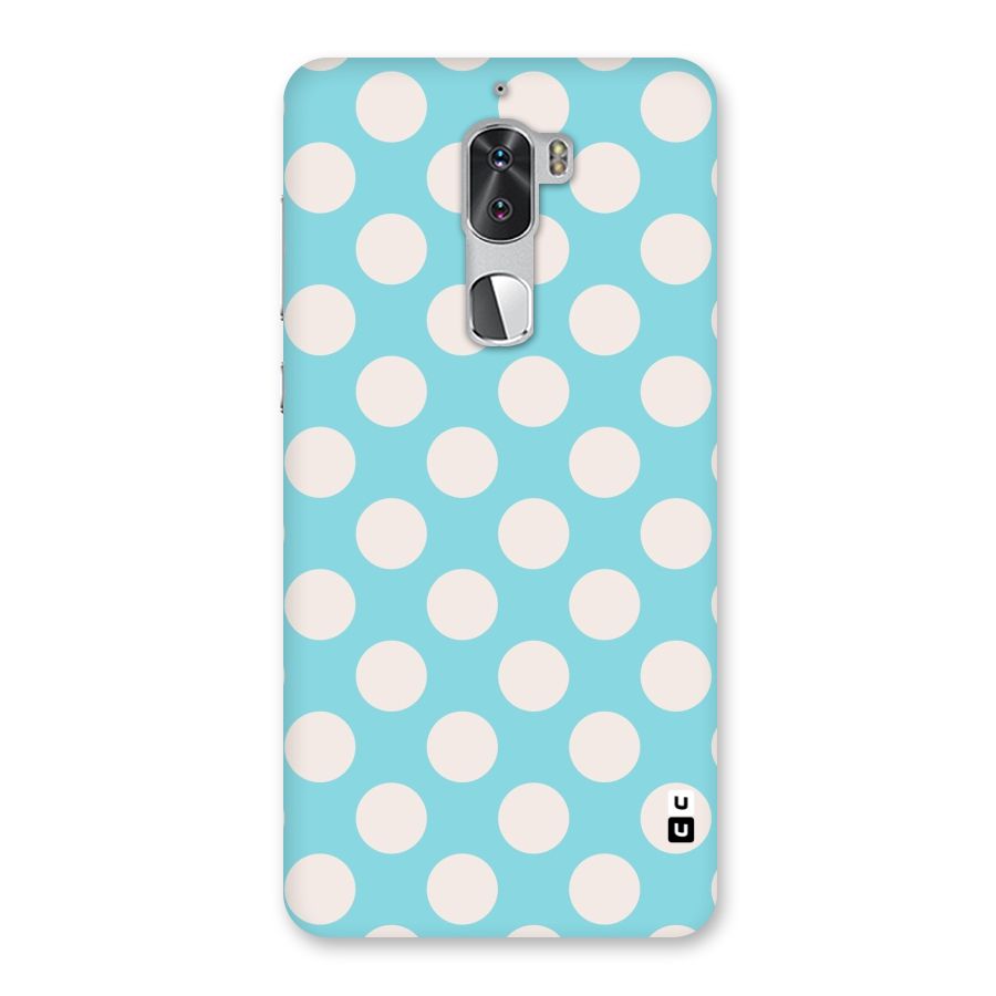 Pastel White Polka Dots Back Case for Coolpad Cool 1