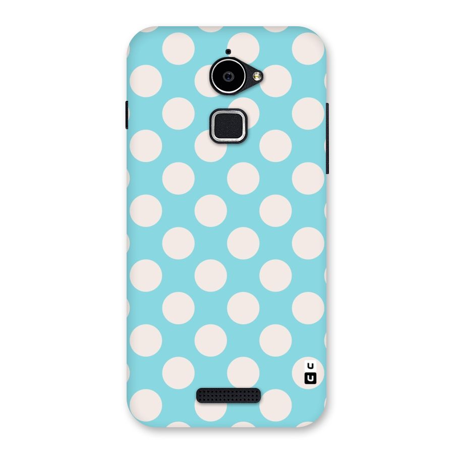 Pastel White Polka Dots Back Case for Coolpad Note 3 Lite