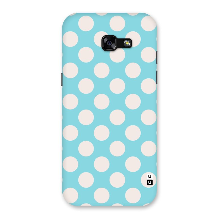 Pastel White Polka Dots Back Case for Galaxy A5 2017