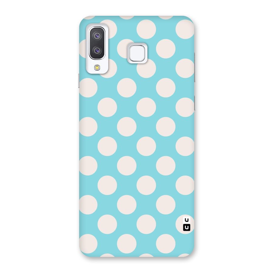 Pastel White Polka Dots Back Case for Galaxy A8 Star
