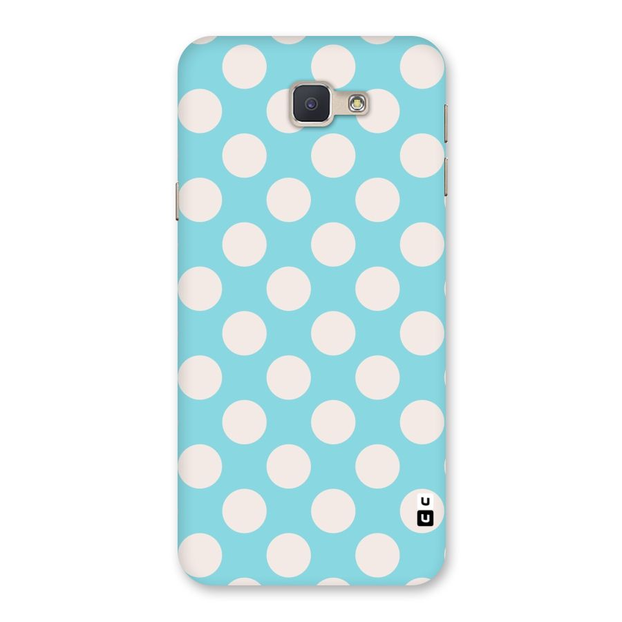 Pastel White Polka Dots Back Case for Galaxy J5 Prime