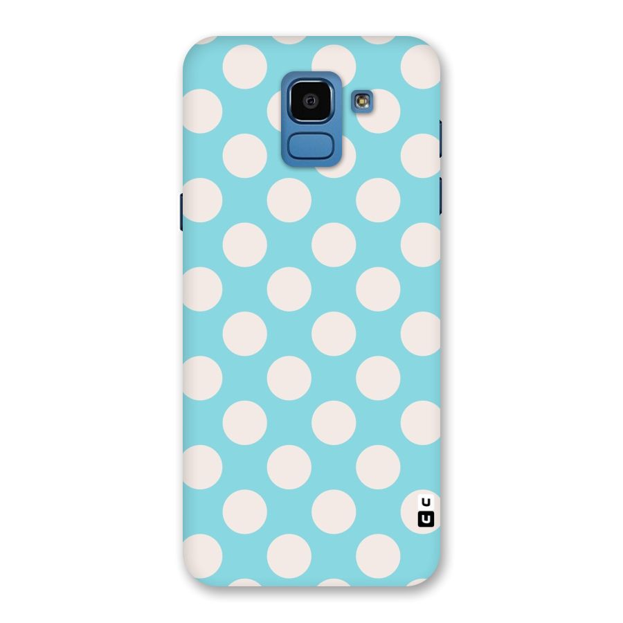 Pastel White Polka Dots Back Case for Galaxy On6