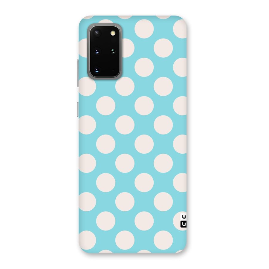 Pastel White Polka Dots Back Case for Galaxy S20 Plus