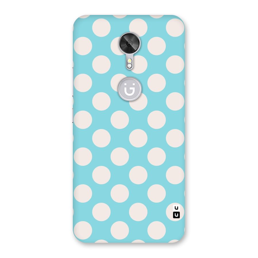 Pastel White Polka Dots Back Case for Gionee A1