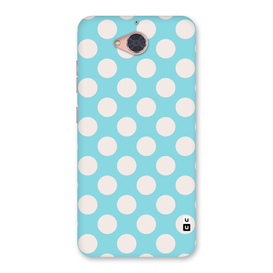 Pastel White Polka Dots Back Case for Gionee S6 Pro