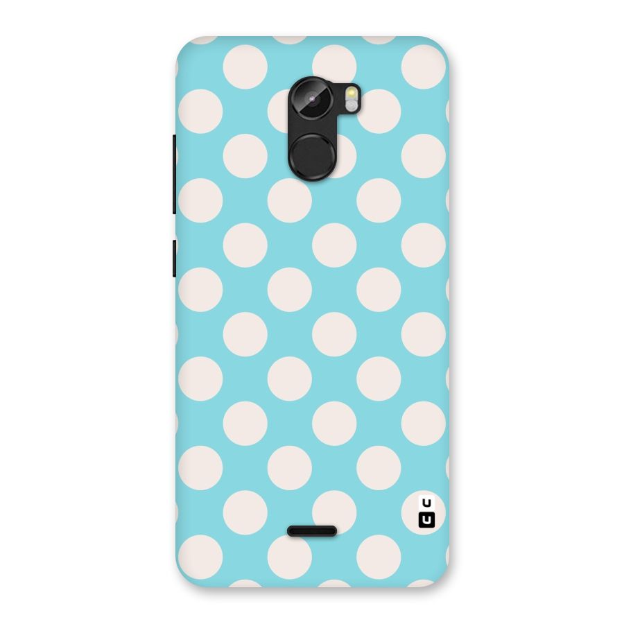 Pastel White Polka Dots Back Case for Gionee X1