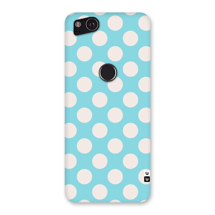 Pastel White Polka Dots Back Case for Google Pixel 2