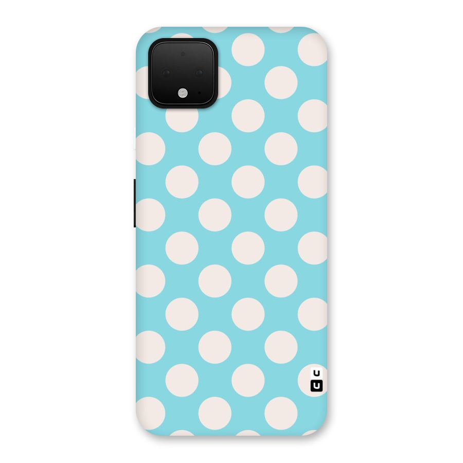 Pastel White Polka Dots Back Case for Google Pixel 4 XL